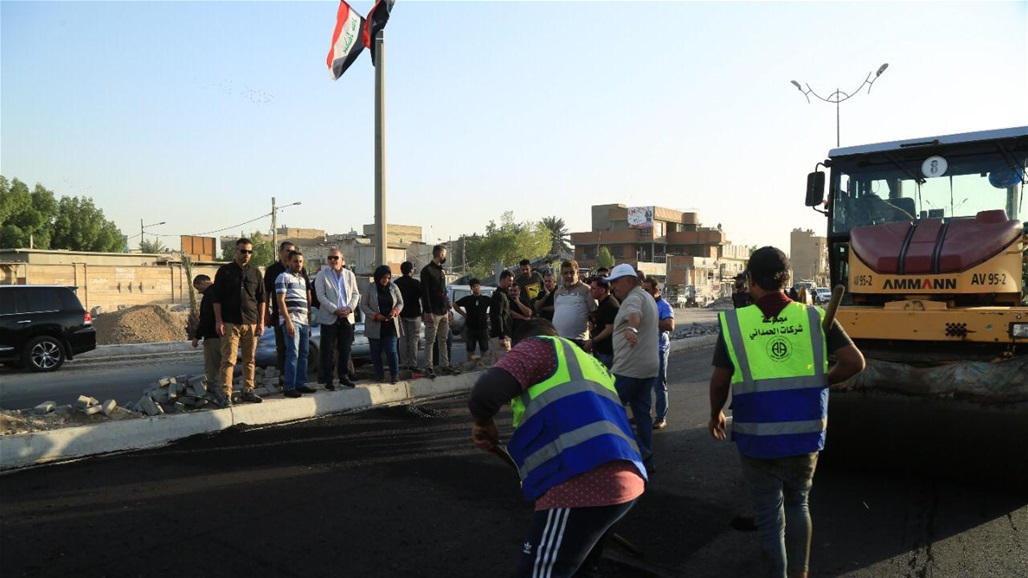 أمانة بغداد تكشف نسبة إنجاز التطوير في شارع الفلاح