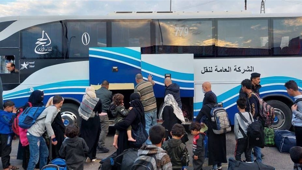 الهجرة تعلن عودة عشرات العراقيين من مخيم "اكدة"