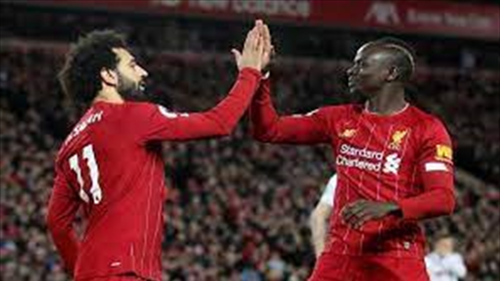 ماني وصلاح قد يغيبان عن ليفربول لثمان مباريات 