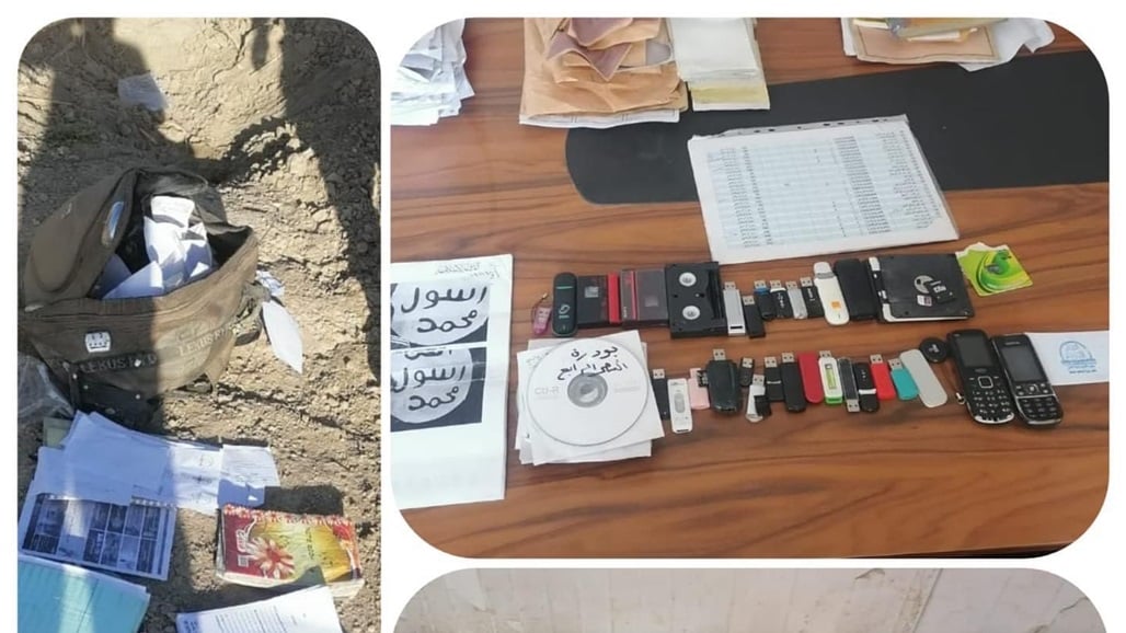 ضبط وثائق ومعدات فنية تعود لداعش في الانبار