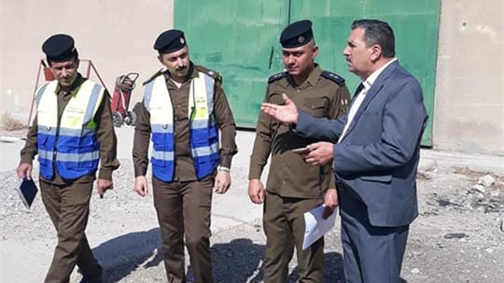 كشف بيئي على مخازن الشركة العامة للتجهيزات الزراعية في بغداد 
