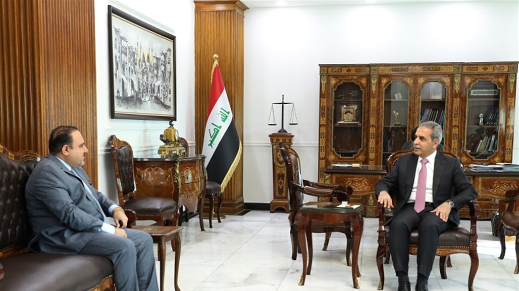 زيدان ووزير العدل يبحثان برمجة دوائر التسجيل العقاري 