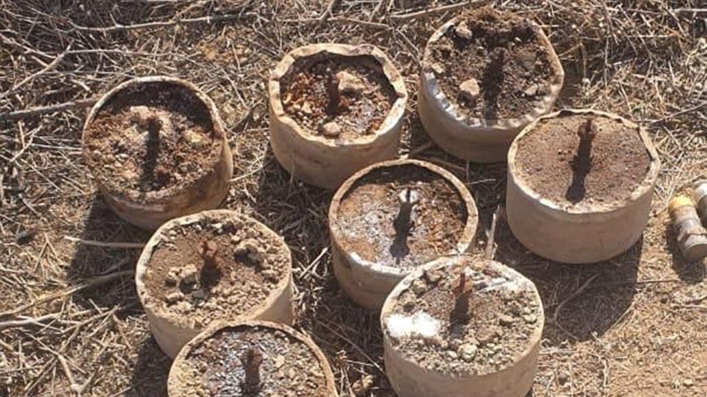 العثور على عبوات ناسفة ورمانات "مگنايتين" امريكية الصنع في نينوى