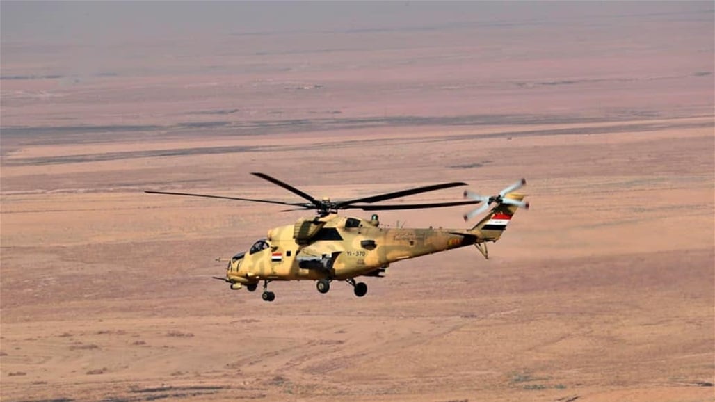 طيران الجيش يدمر عجلة لداعش في كركوك - عاجل