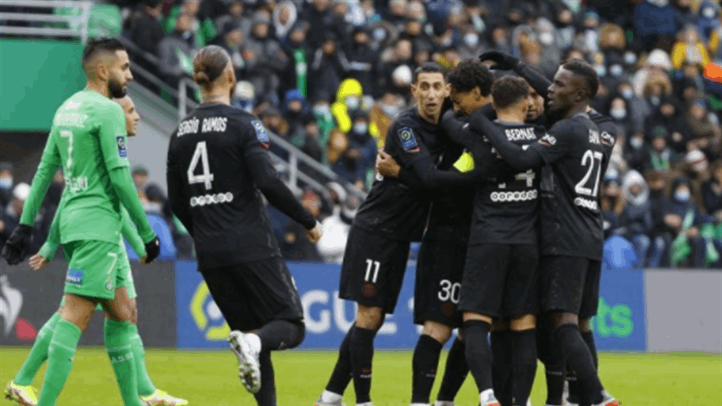 سان جيرمان يحقق فوزا صعبا على سانت اتيان ويغرد منفردا بالصدارة