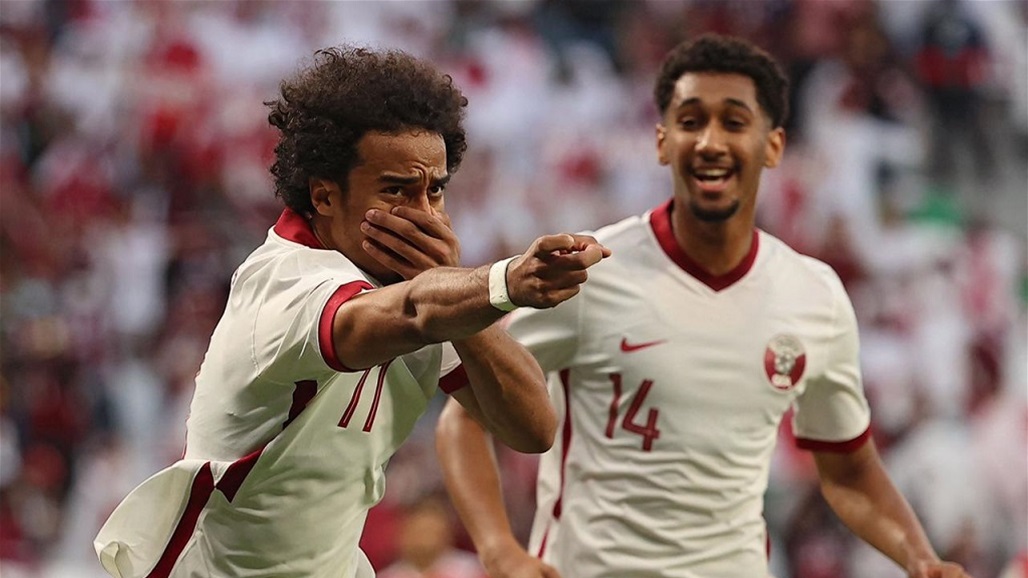 قطر تتأهل على حساب عمان الى الدور ربع النهائي من كأس العرب