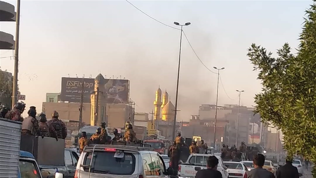 تظاهرات النجف.. تصعيد ومحاولات للوصول إلى منزل المحافظ (صور)