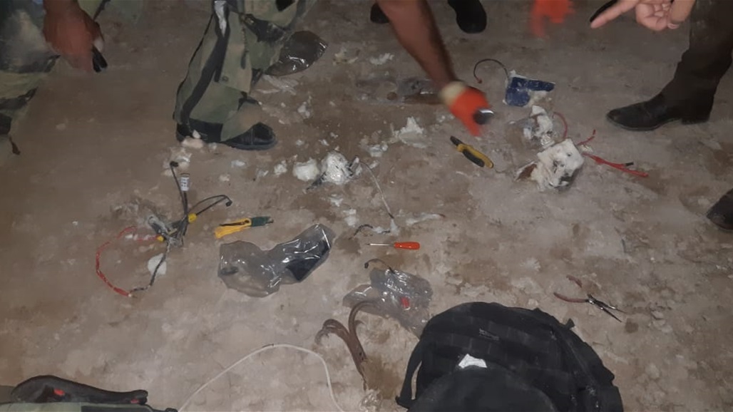 إحباط عملية تفجير الانبوب الناقل للغاز الطبيعي بين بغداد والبصرة (صور)