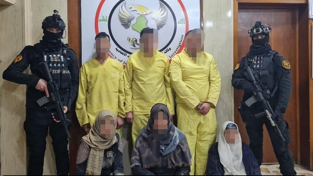 القبض على 6 إرهابيين من عائلة المقبور والي نينوى السابق لداعش 