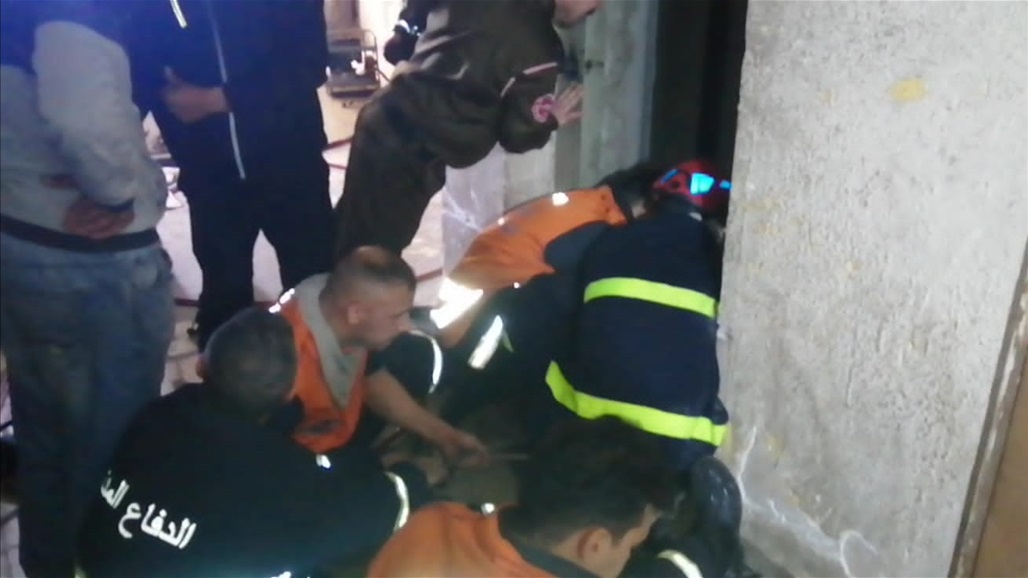 انتشال جثة عامل حشر في مصعد للبضائع في بغداد (صور) – عاجل 