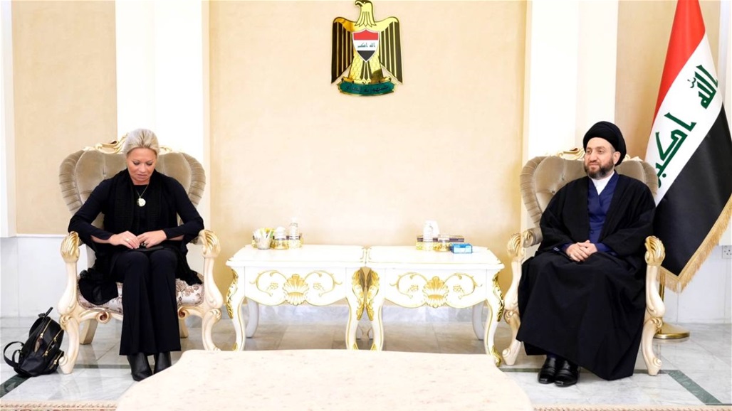 الحكيم وبلاسخارات يبحثان تطورات المشهد السياسي في العراق