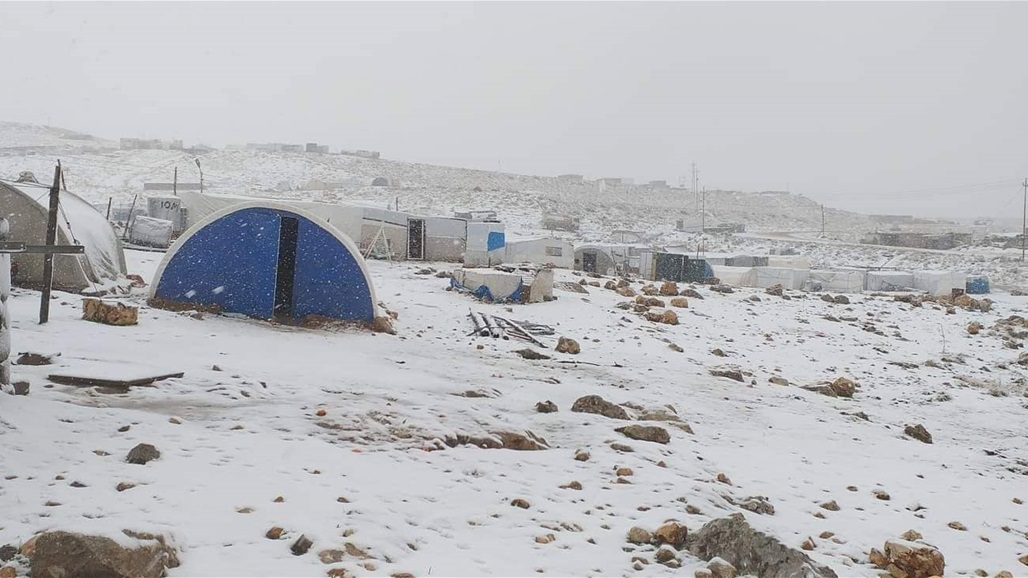بعد موجة الثلوج.. مخيم جبل سنجار يستغيث: مئات العائلات محاصرة