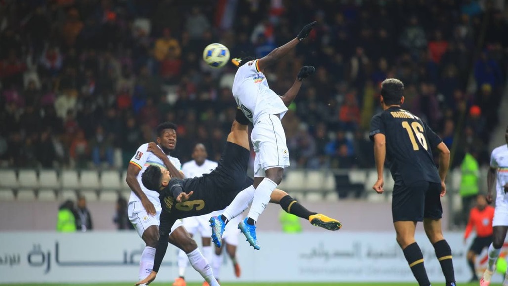 مقصية علاء عباس تهدي العراق الهدف الاول أمام اوغندا