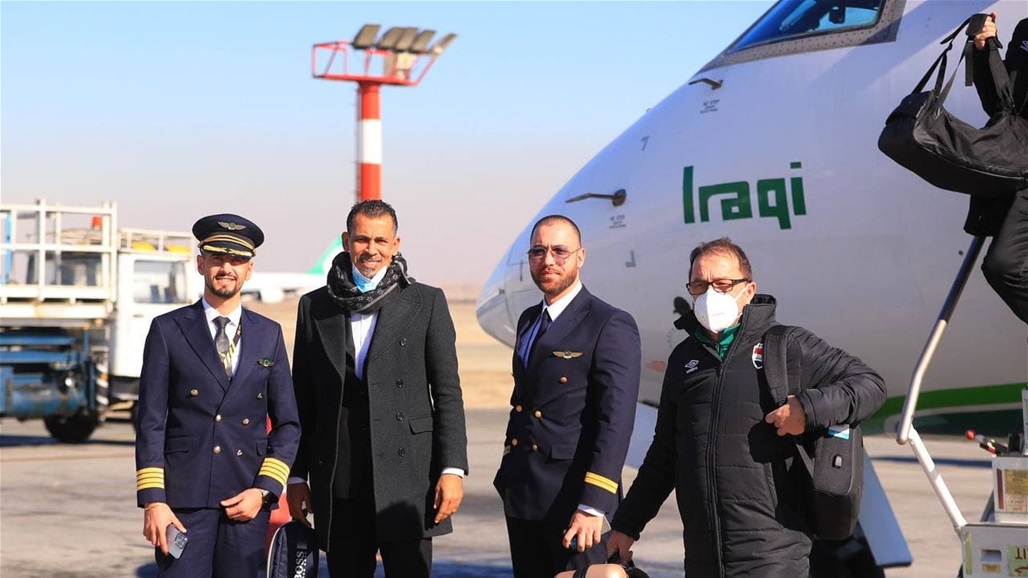 بعثة منتخبنا الوطني تصل الى طهران
