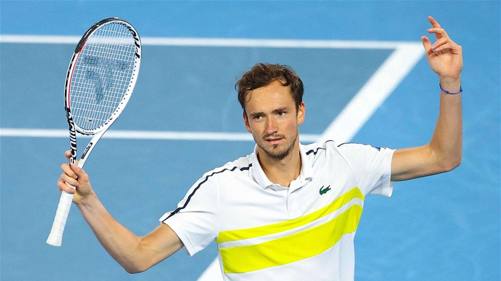 ميدفيديف ينافس نادال في نهائي بطولة أستراليا المفتوحة لكرة المضرب