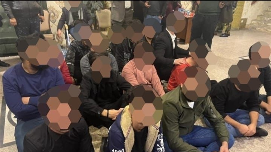 إغلاق قاعة "روليت" والقبض على 28 شخصا من روادها في بغداد (صور)