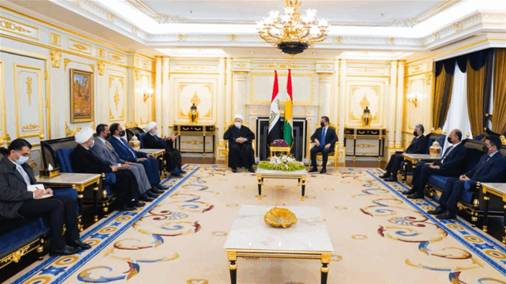 بارزاني يبحث مع وفد رفيع من المجلس الأعلى آلية تشكيل الحكومة - عاجل