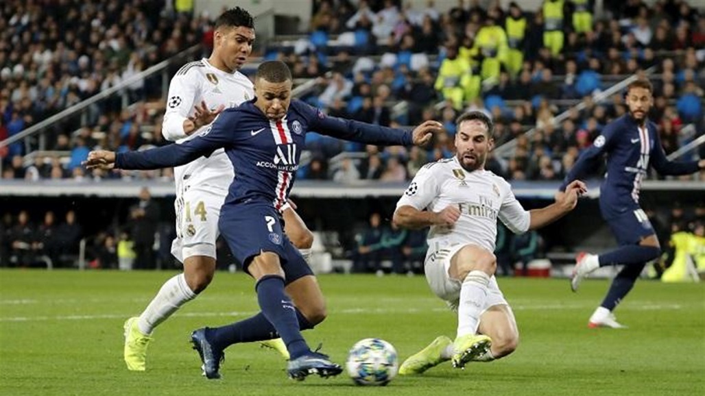 "فضيحة" داخل غرفة الحكام خلال مباراة سان جيرمان ومدريد