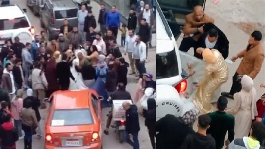 بين عريس وعروسه.. واقعة تثير ضجة كبيرة في مصر (فيديو)