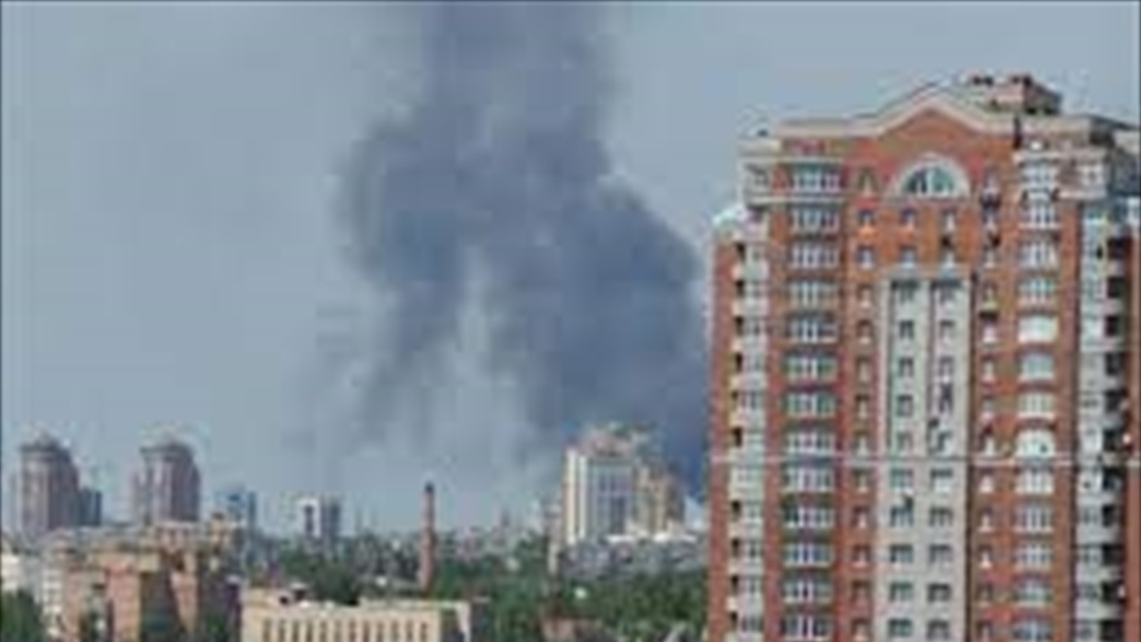 انفجار عنيف وسط دونيتسك في أوكرانيا