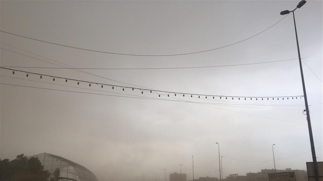 عاصفة ترابية تضرب العاصمة بغداد