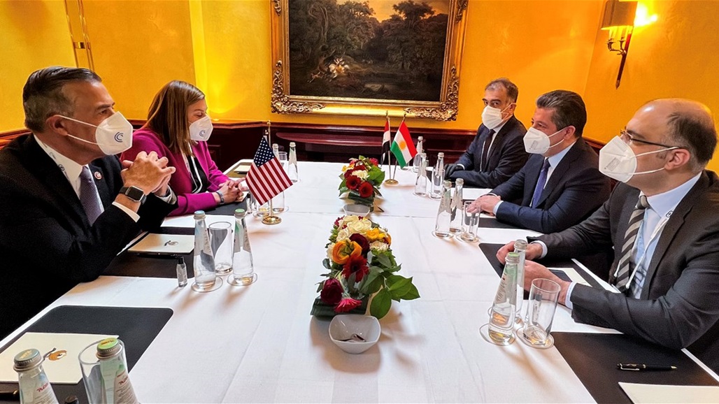 بارزاني يلتقي نائبين أمريكيين ويجدد رفضه لقرار المحكمة الاتحادية الأخير