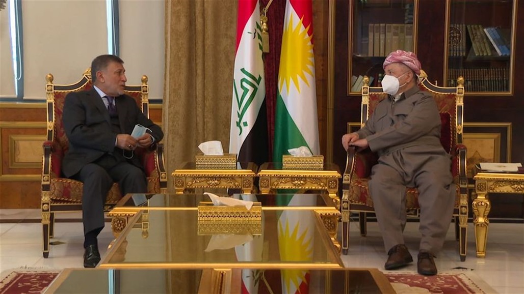 بارزاني يستقبل عزت الشابندر.. هذا ما تم مناقشته 