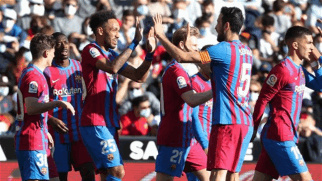 برشلونة يحقق انتصارا ساحقا على فالنسيا ويعود للمربع الذهبي