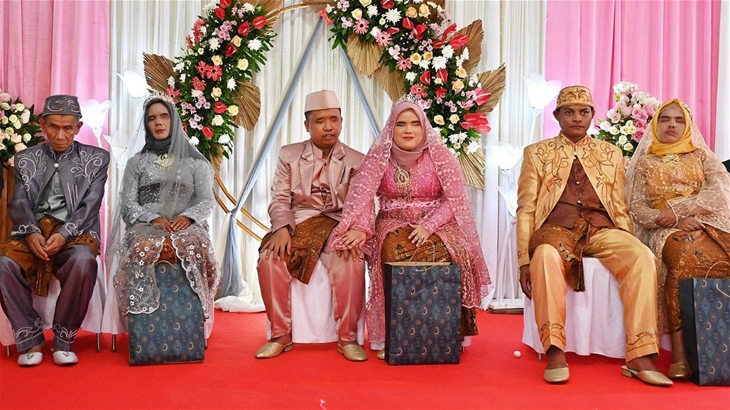 في 22/02/2022: زفاف جماعي مميّز هذا البلد! (صور)