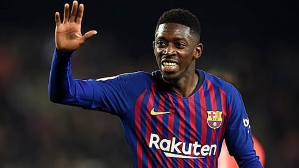 الكشف عن موقف برشلونة من التجديد لديمبلي