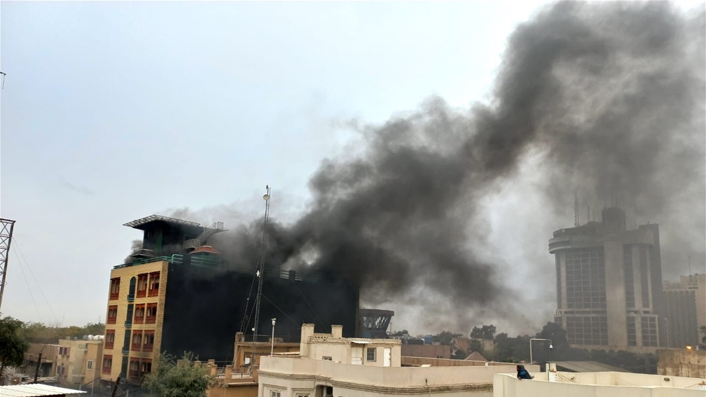 اندلاع حريق وسط بغداد - عاجل