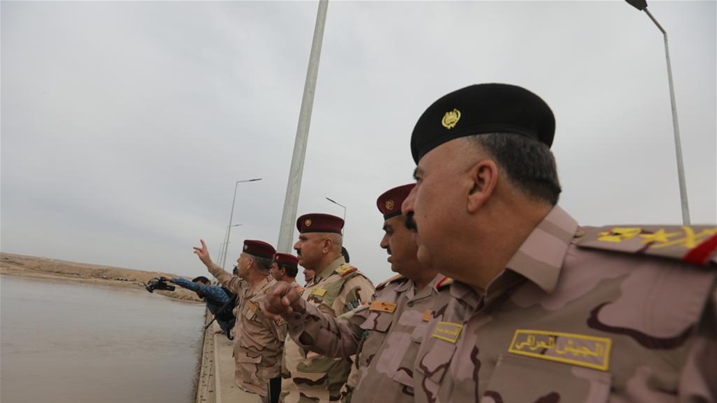 الشمري والمحمدي يشرفان على تأمين وحماية سد مكحول