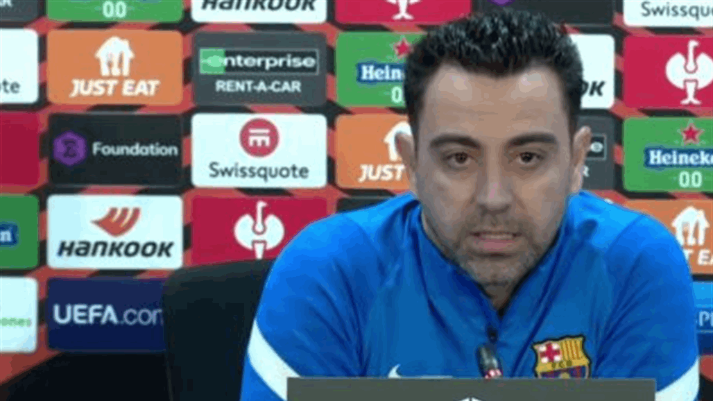 تشافي: البلوجرانا ليس مرشحا للتتويج بالدوري الأوروبي
