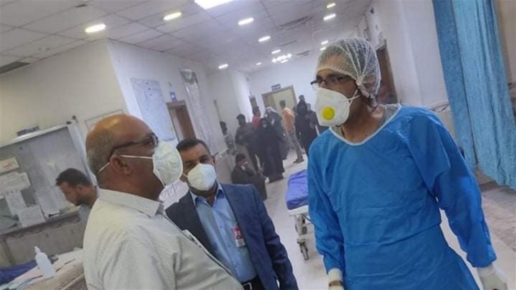 مشتشفيات بغداد تستقبل عشرات الحالات نتيجة العاصفة الترابية