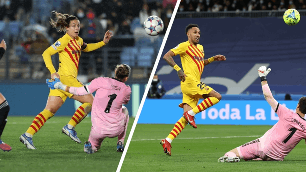 في كلاسيكو السيدات.. مهاجِمة برشلونة تكرر هدف "أوباميانغ" (فيديو) 