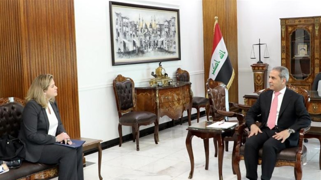 زيدان والملحق العدلي في السفارة الامريكية يبحثان المسائل القانونية المشتركة