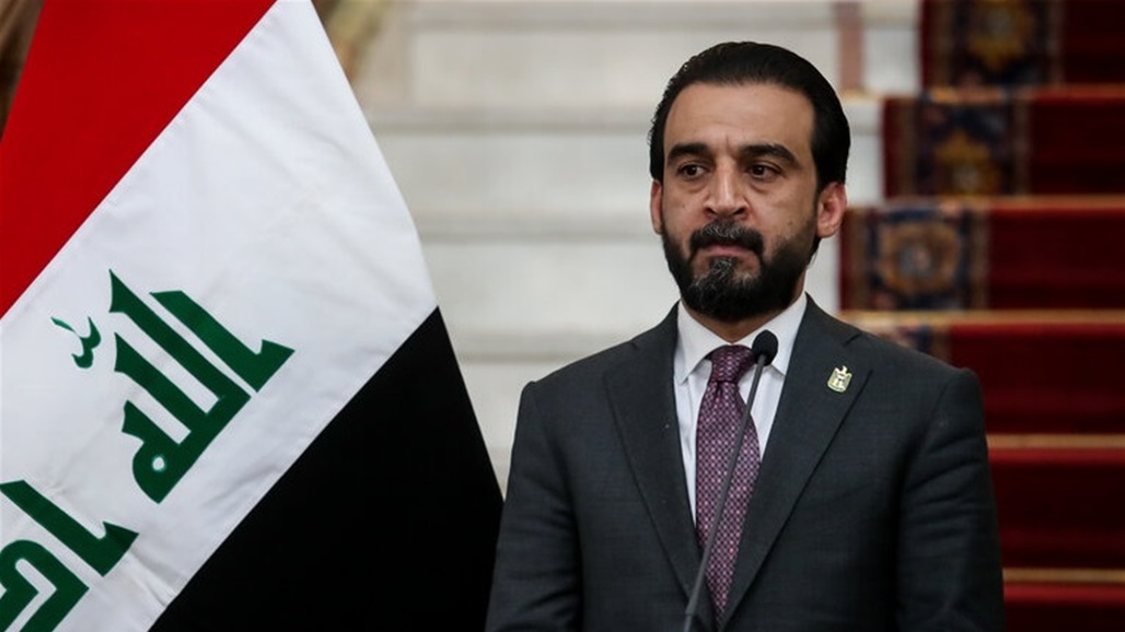 الحلبوسي يدخل إلى قاعة البرلمان