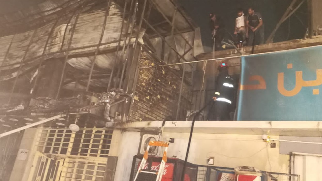 اندلاع حريق داخل معمل جنوبي بغداد