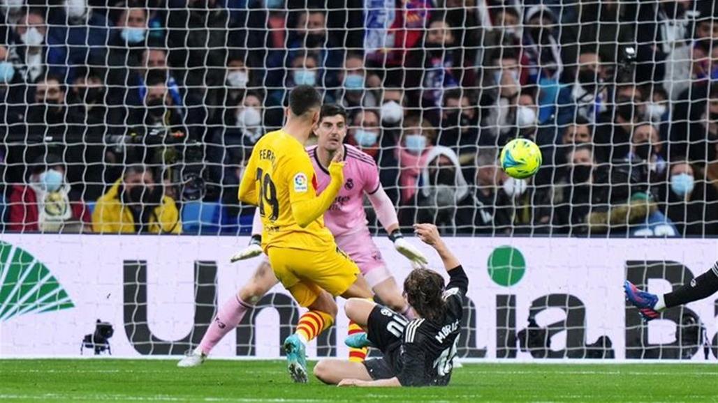 كورتوا: فوز برشلونة في آخر كلاسيكو مجرد صدفة
