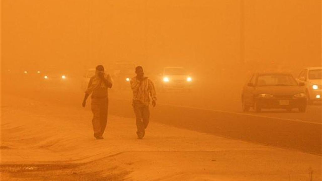 الأنواء الجوية تتوقع عودة العواصف الترابية اليوم لأجواء العراق وتحدد موعداً لانتهائها