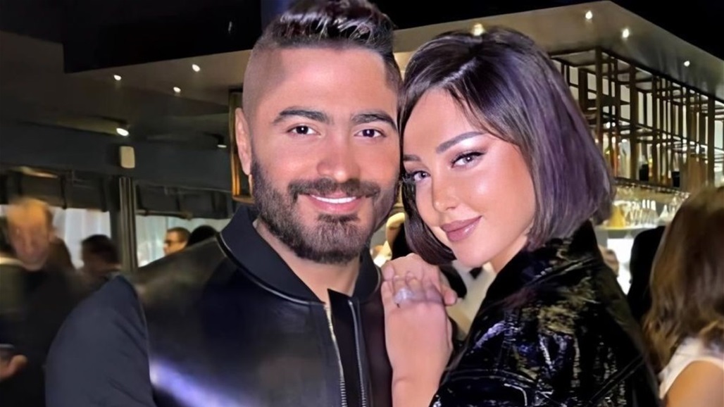 تامر حسني يرد على شائعات انفصاله عن الفنانة "بسمة" (صورة)