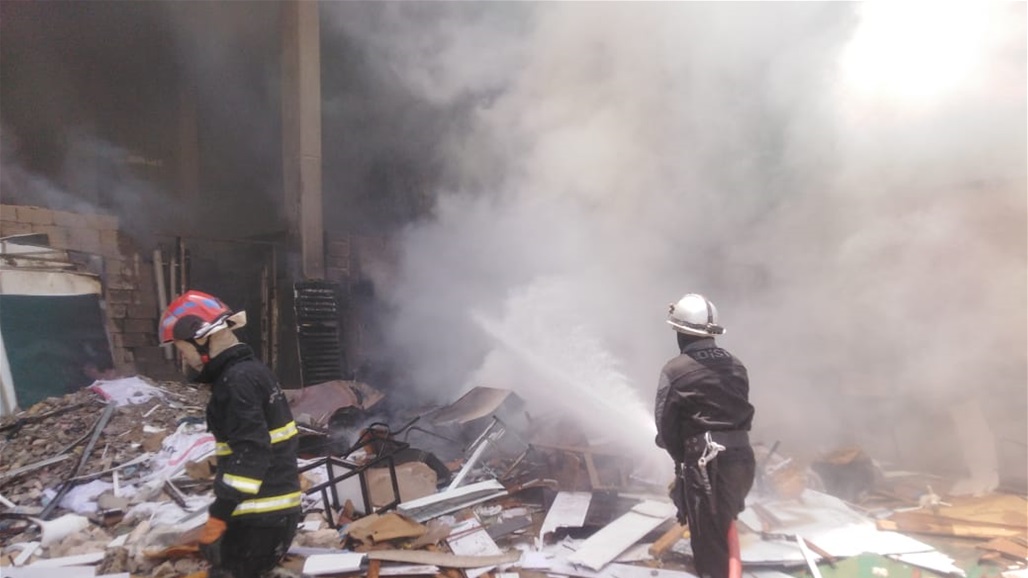 اندلاع حريق داخل كلية في بغداد 