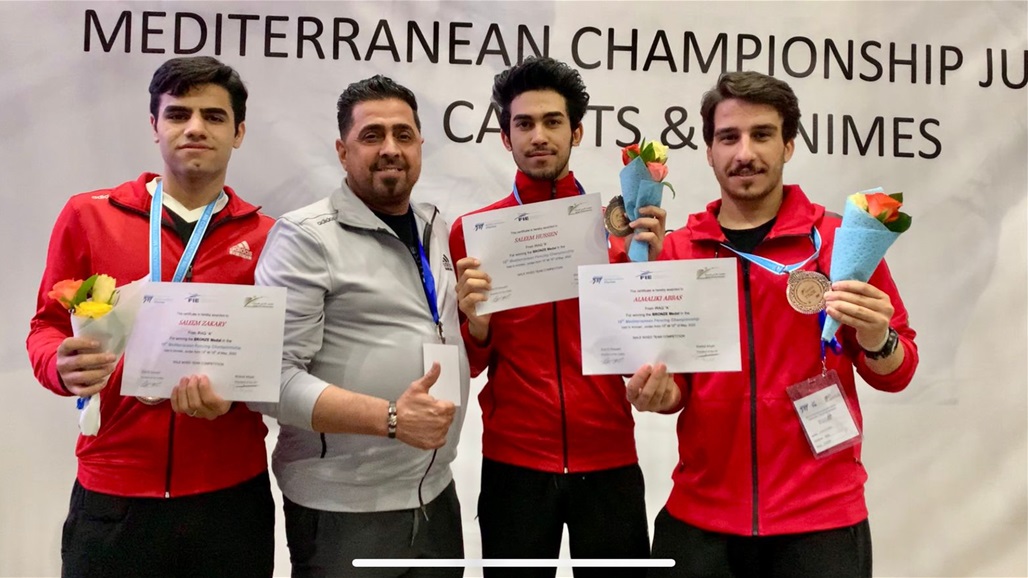 العراق يحرز ميدالية برونزية في بطولة دولية