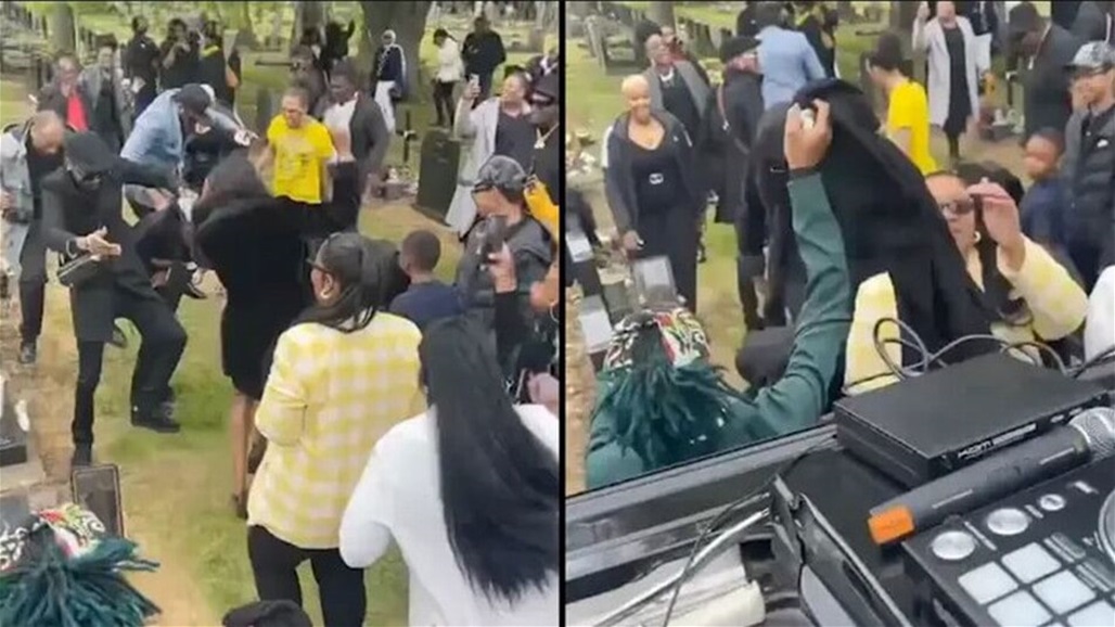 مراسم تشييع جثمان امرأة تتحول لـ"حفلة رقص" داخل مقبرة (فيديو) 
