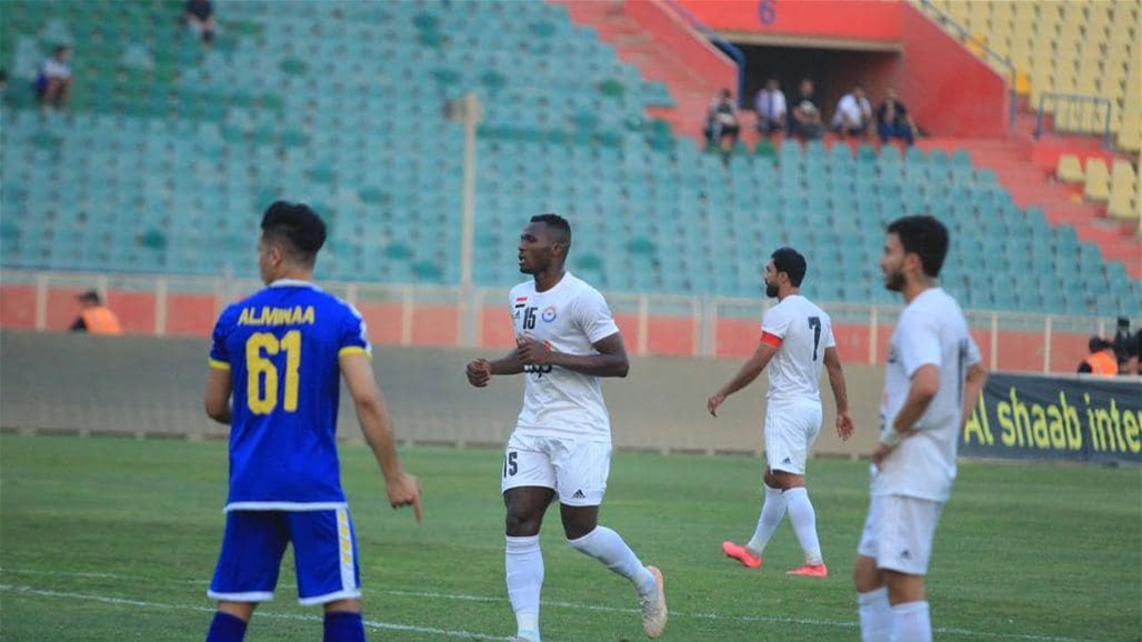 الزوراء والميناء يتقاسمان نتيجة مباراتهما في ملعب الشعب