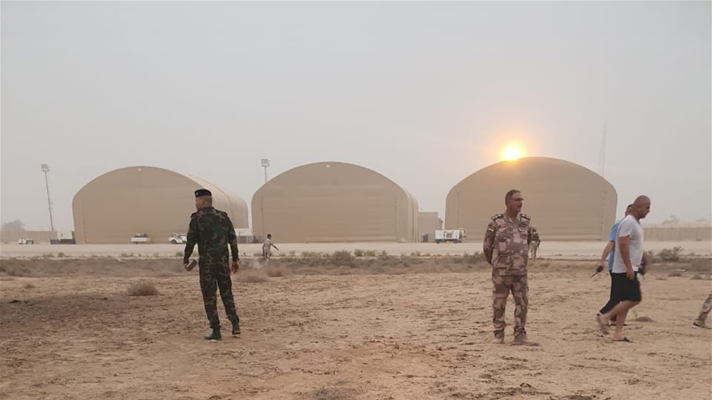 تفاصيل جديدة بشأن استهداف محيط مطار بغداد بطائرات مسيرة (صور)