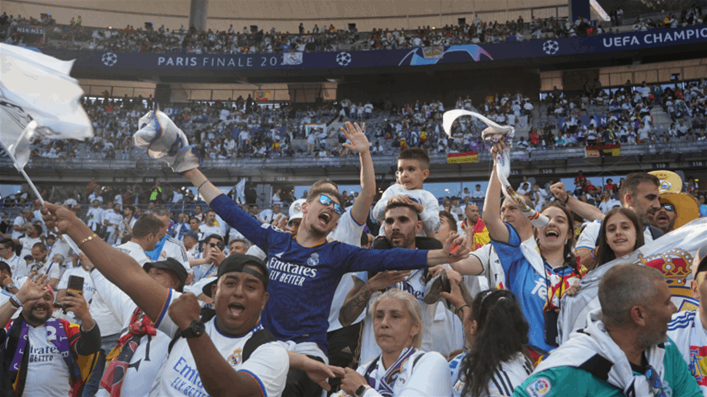 جماهير ريال مدريد "تسخر" من مبابي ليلة التتويج بدوري أبطال أوروبا (صورة)