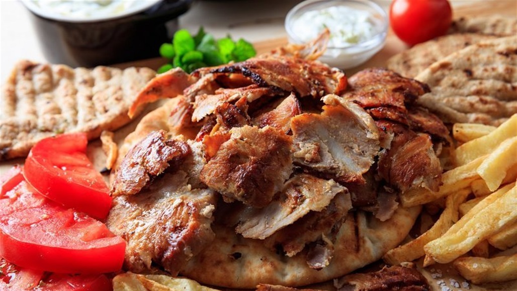 صينية شاورما دجاج بالفرن