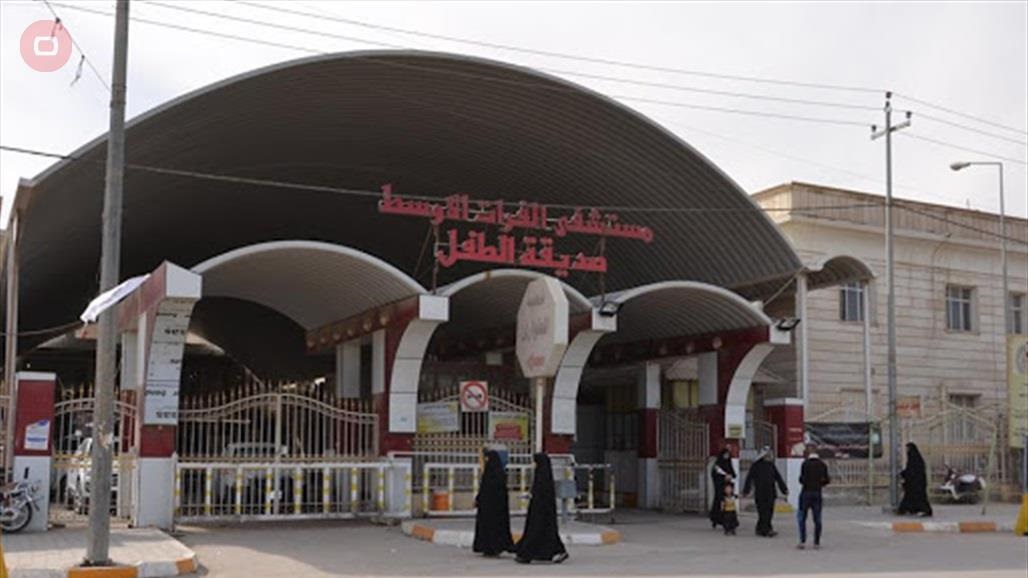 اندلاع حريق بمستشفى الفرات الأوسط في الكوفة - عاجل