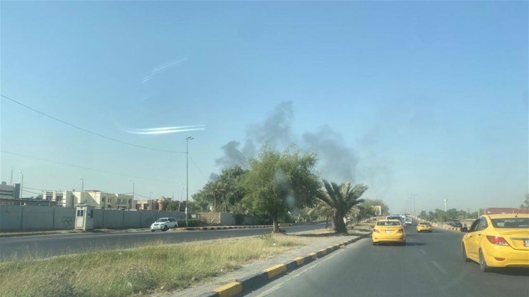حريق داخل مولدة أهلية شرقي بغداد (صور)